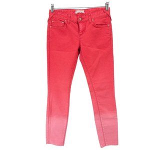 Free People Red Women Jeans